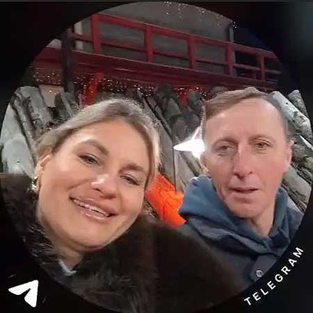 Муж Вероники, Альберт, вернулся на поляну и отмечает день рождения