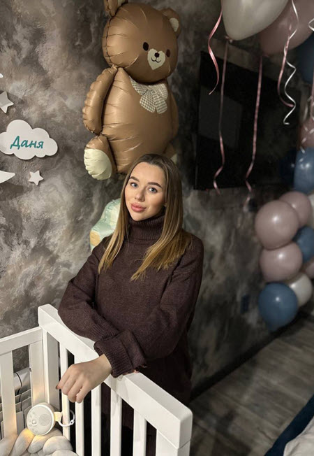 Таня Репина уже дома с малышом