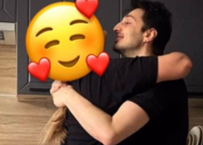 Иосиф Оганесян продолжает скрывать лицо своей девушки