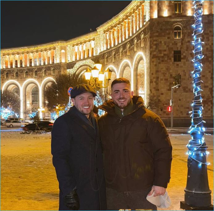 Влад Кадони благодарен семье Капаклы за новогодние каникулы