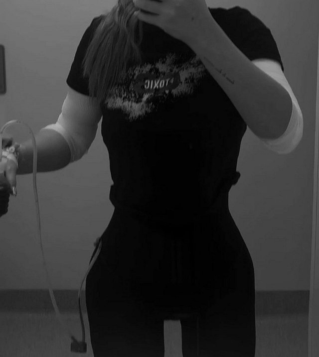 Катя Горина избавилась от лишнего жира на талии и руках