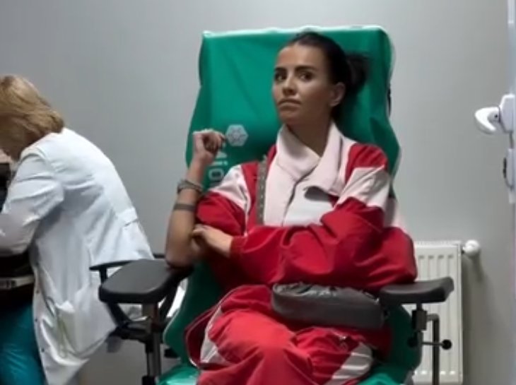 Кристина Бухынбалтэ сообщила о микроинсульте на нервной почве