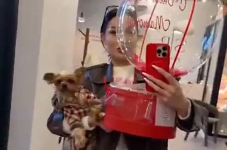 Екатерина Скалон случайно завела вторую собаку