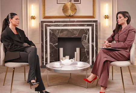 Ира Пинчук дала откровенное интервью Ксении Бородиной